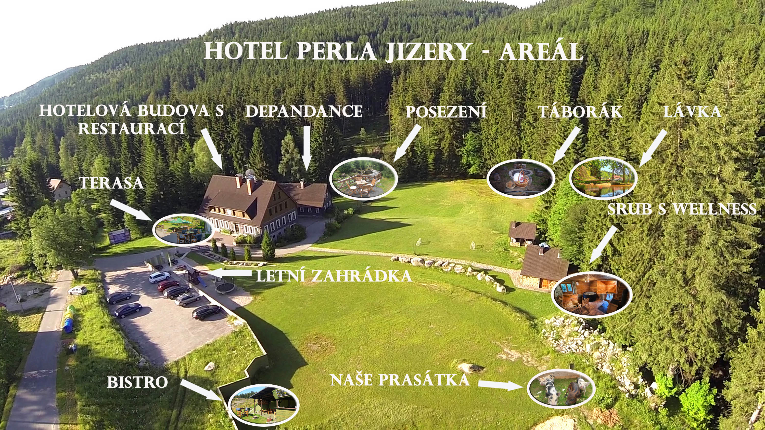 Hotelý areál