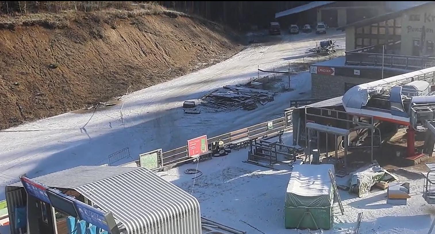 Webová kamera Špičák 1 - spodní stanice Webová kamera Špičák 1 - spodní stanice