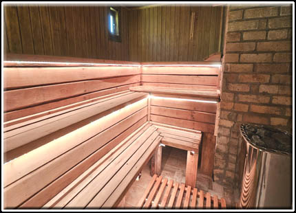 Finská sauna pro 6 - 8 osob